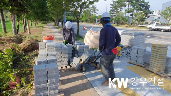 농림축산검역본부인도보도블럭설치_3